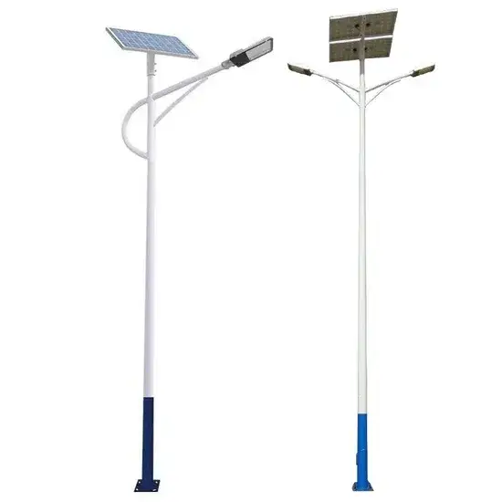 Cột đèn đường hình tròn đa giác bằng thép không gỉ mạ kẽm, có các kích thước 6m, 8m và 10m