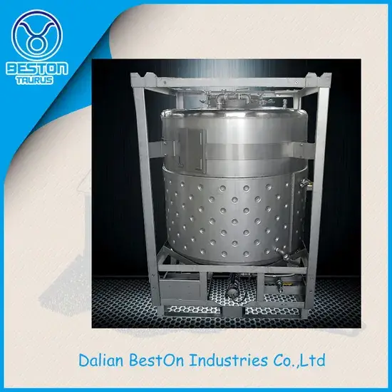 Bồn chứa IBC làm từ inox để lưu trữ hàng hóa hình ảnh 1-description