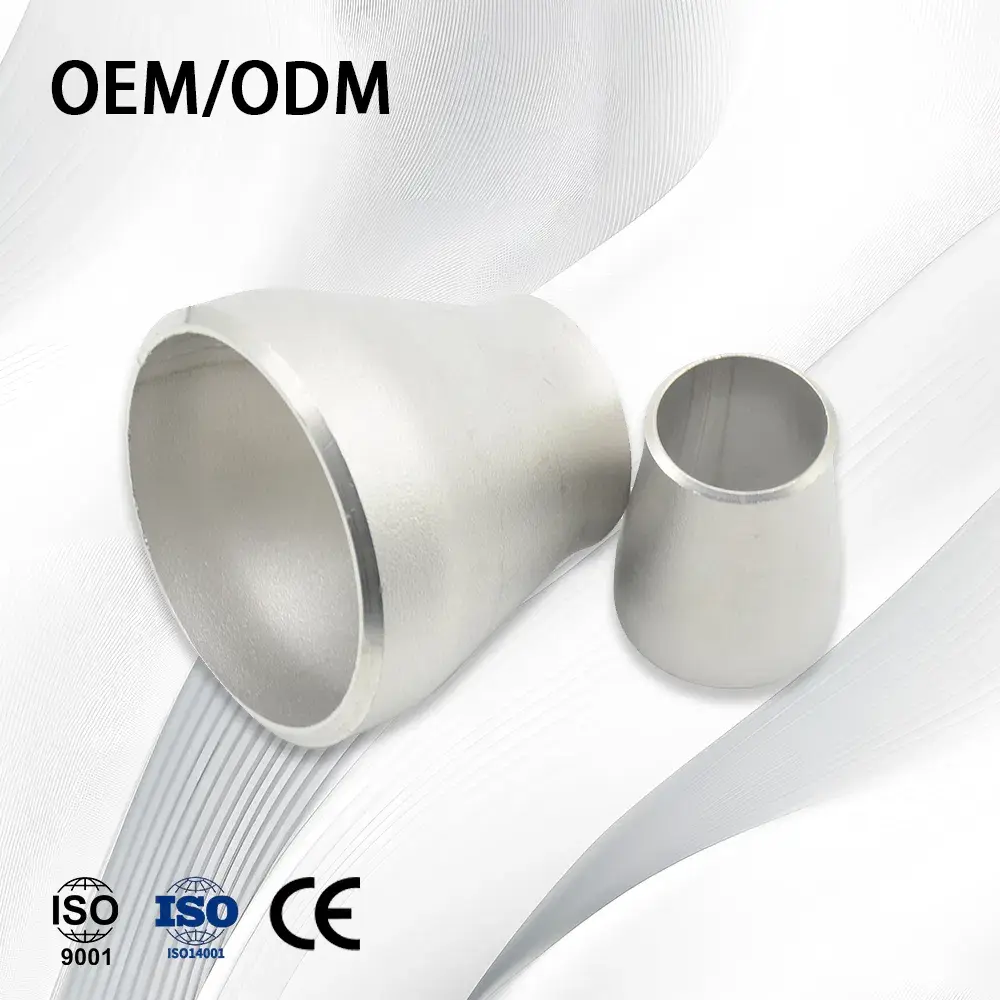 Bộ giảm áp mỏng tường dày thép không gỉ OEM - Sản phẩm áp suất cao với công nghệ phun cát phủ bề mặt