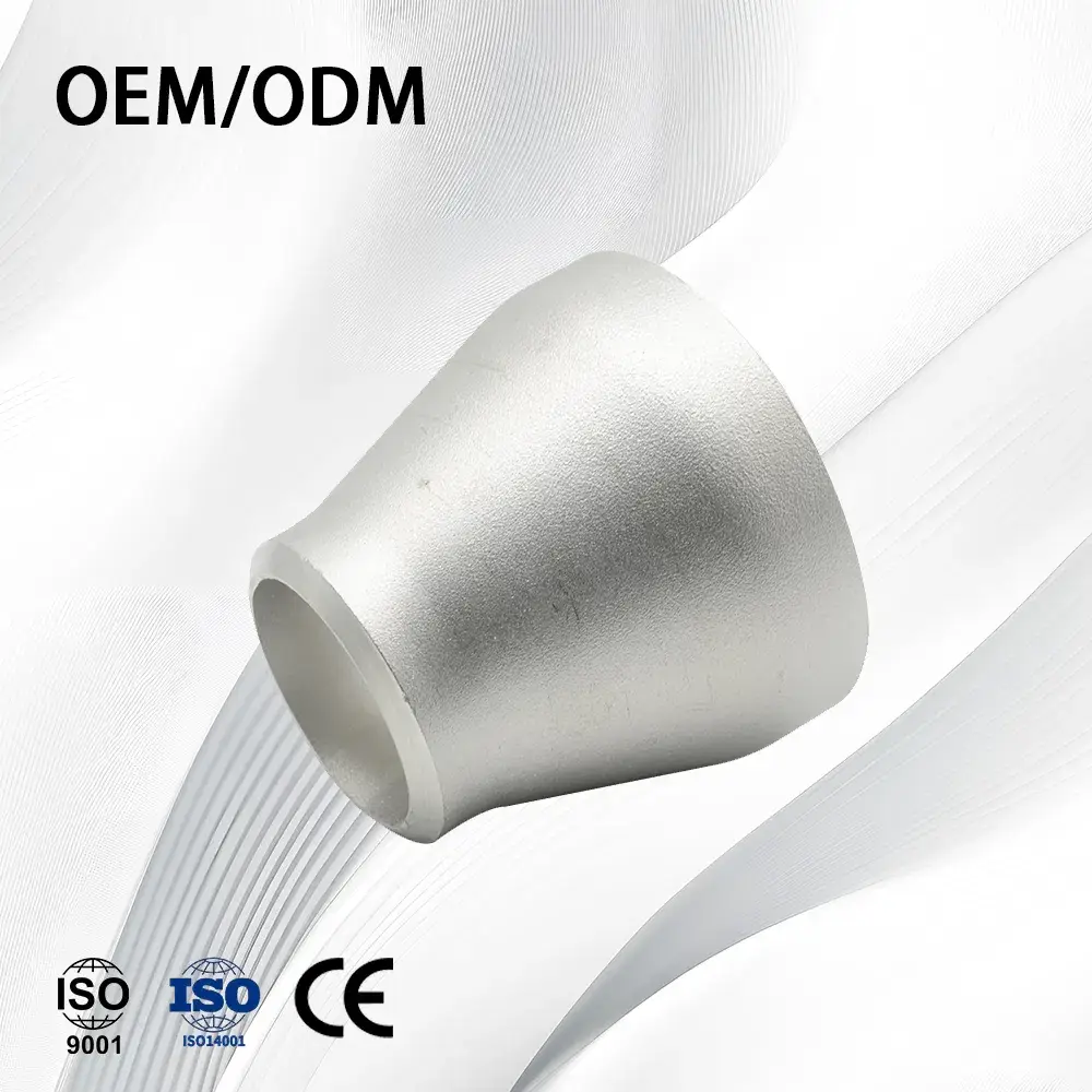 Bộ giảm áp mỏng tường dày thép không gỉ OEM - Sản phẩm áp suất cao với công nghệ phun cát phủ bề mặt