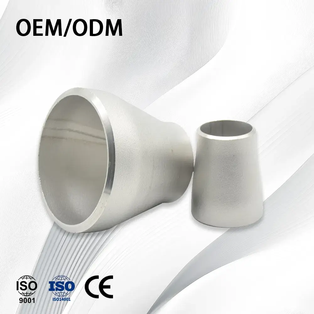 Bộ giảm áp mỏng tường dày thép không gỉ OEM - Sản phẩm áp suất cao với công nghệ phun cát phủ bề mặt