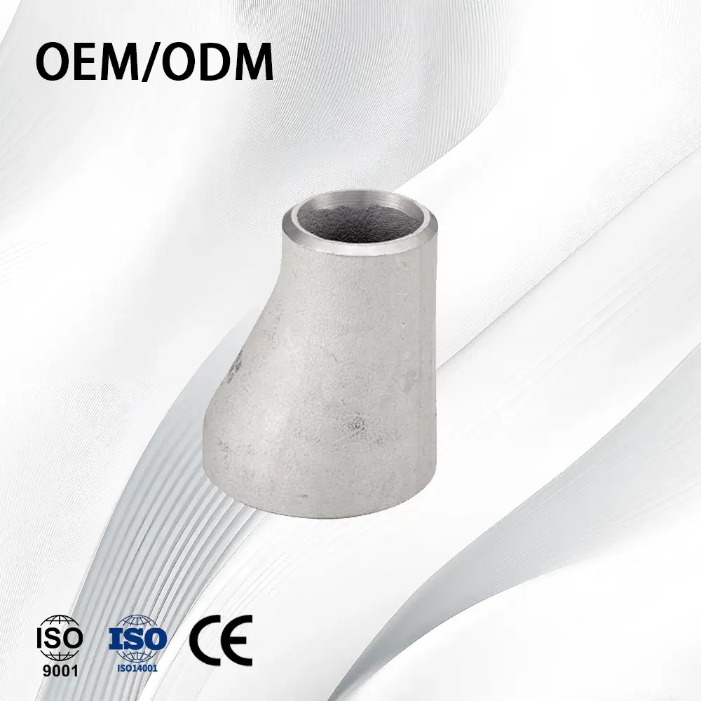 Bộ giảm áp mỏng tường dày thép không gỉ OEM - Sản phẩm áp suất cao với công nghệ phun cát phủ bề mặt