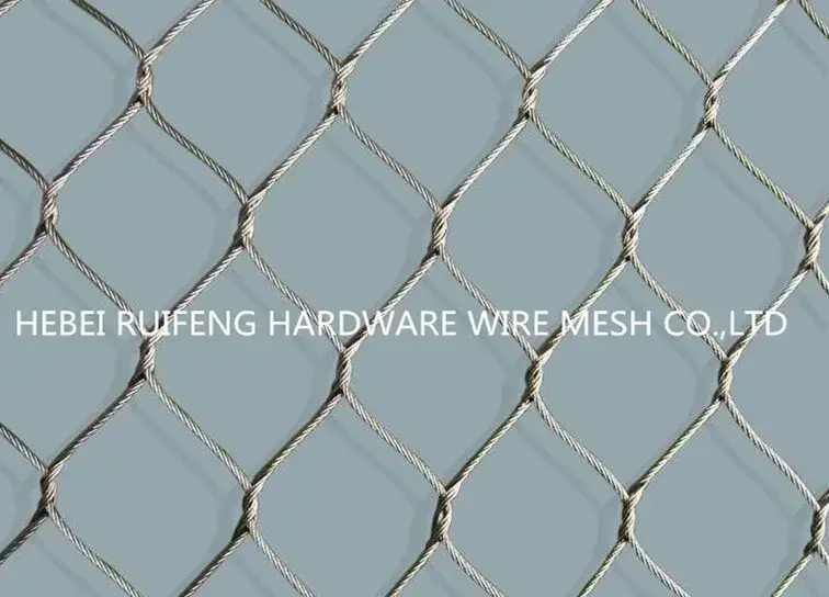 Lưới dây thép không rỉ dành cho khu vực sở thú hình ảnh 2-description