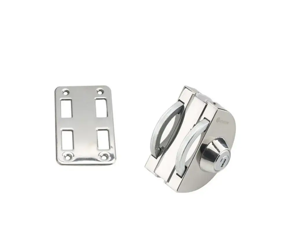 Bộ phụ kiện kính trượt cửa với chất liệu thép không gỉ hình ảnh 12-description