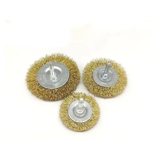 Bàn chải đánh bóng xi măng cho khoan điện inox không gỉ hình chữ T