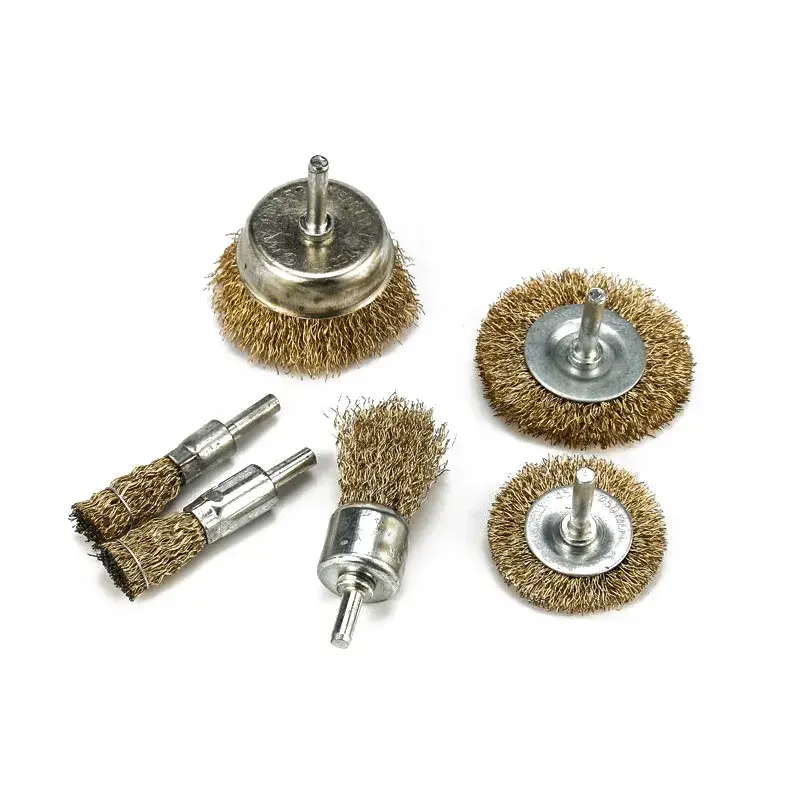 Bàn chải đánh bóng xi măng cho khoan điện inox không gỉ hình chữ T hình ảnh 15-description