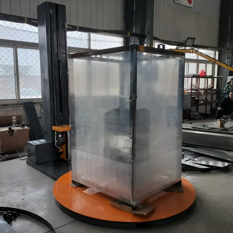 Thiết bị đóng gói màng co xoay cho pallet
