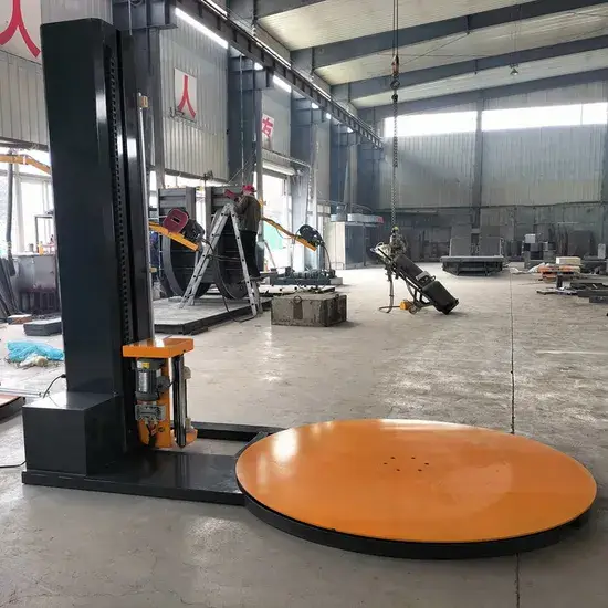 Thiết bị đóng gói màng co xoay cho pallet