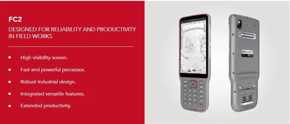 Tín hiệu GPS mạnh mẽ với Thiết bị khảo sát 1608 Kênh GNSS RTK Cơ sở và Rover EFIX F4 F7/F7+ hình ảnh 16-description