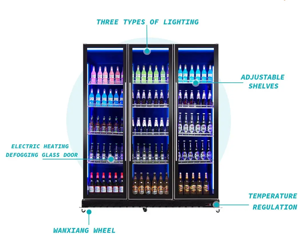 Tủ đông đứng tiện lợi cho cả thức ăn và đồ uống hình ảnh 14-description