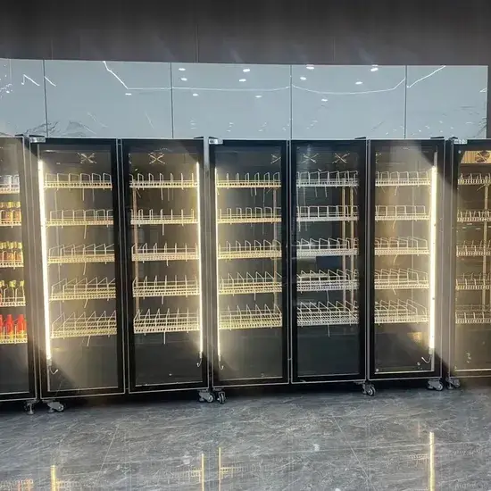 Tủ đông đứng tiện lợi cho cả thức ăn và đồ uống