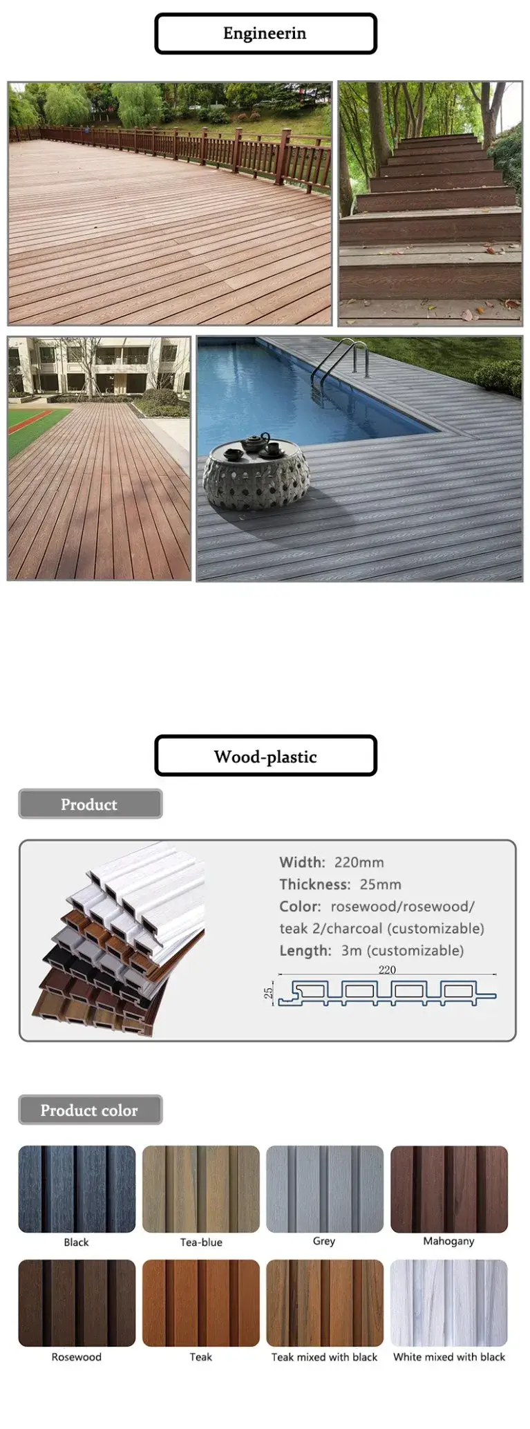 Phong cách sàn ngoài trời WPC với rãnh tạo điểm nhấn thẩm mỹ hình ảnh 14-description
