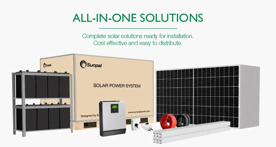 Thiết bị biến tần năng lượng mặt trời Off Grid Sunpal 24V 48V 220V - Lựa chọn tốt cho hệ thống năng lượng mặt trời PV hình ảnh 20-description