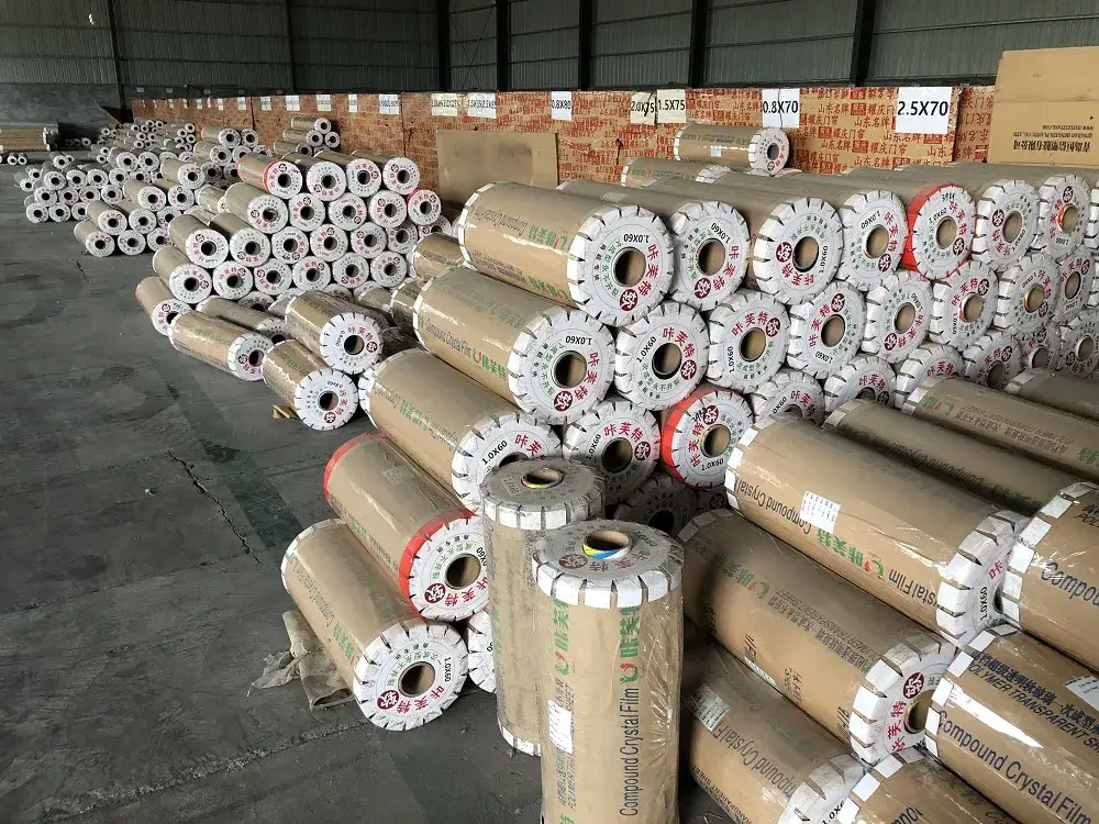 Màng nhựa mềm linh hoạt và trong suốt cho việc bao bì sản phẩm
