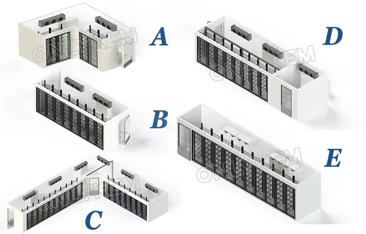 Thiết bị phòng lạnh trưng bày sản phẩm cho khu vực bia với cửa kính tại siêu thị hình ảnh 21-description