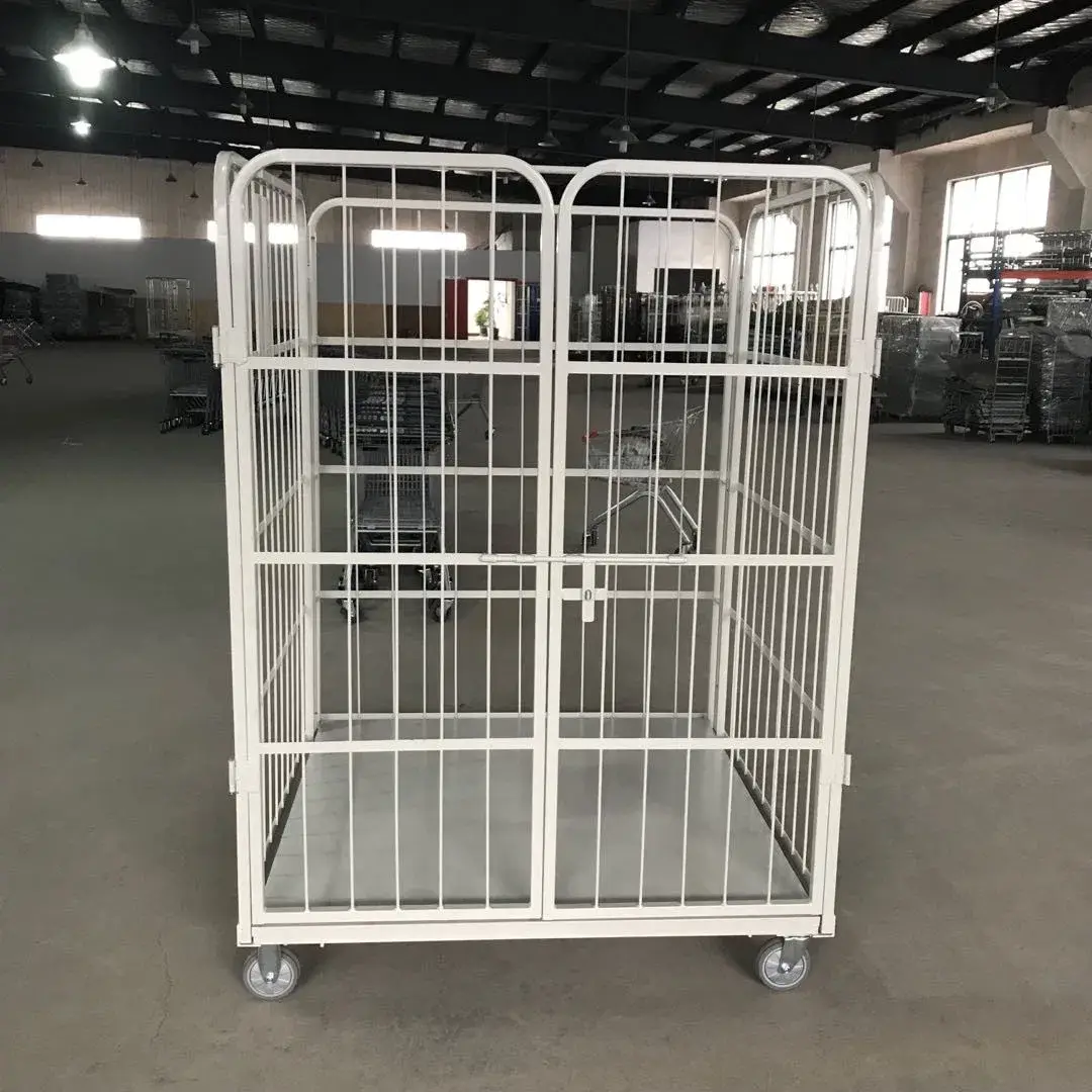 Cage lưu trữ đa năng cho siêu thị, kho hàng và thùng cuộn lớn gọn gàng