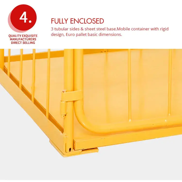 Cage lưu trữ đa năng cho siêu thị, kho hàng và thùng cuộn lớn gọn gàng hình ảnh 18-description