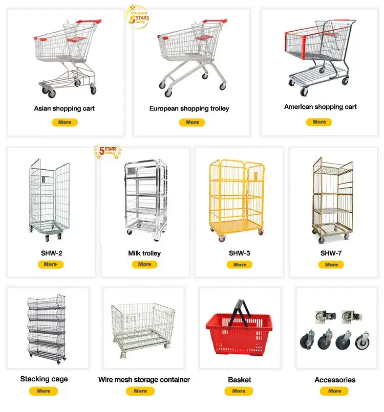 Cage lưu trữ đa năng cho siêu thị, kho hàng và thùng cuộn lớn gọn gàng hình ảnh 22-description