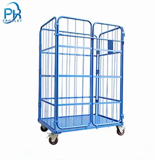 Cage lưu trữ đa năng cho siêu thị, kho hàng và thùng cuộn lớn gọn gàng