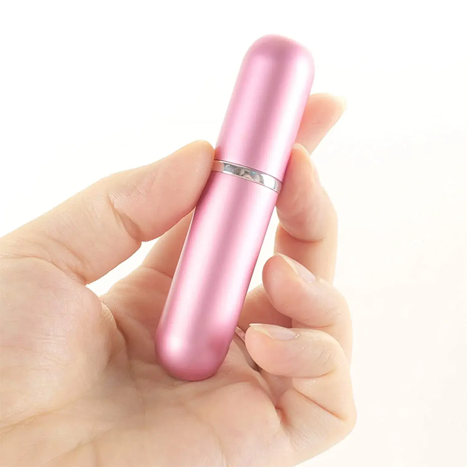 Bình xịt nước hoa mini du lịch 5ml và 8ml tái sử dụng, phong cách Corlorful với nắp nhôm