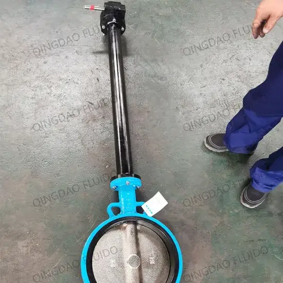 10 loại wafer gang đúc cho hộp số van bướm với trục kéo dài - Nhà cung cấp Pn