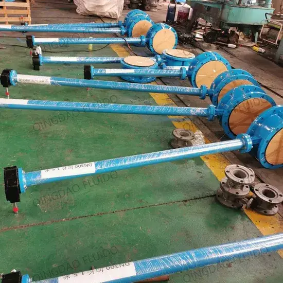 10 loại wafer gang đúc cho hộp số van bướm với trục kéo dài - Nhà cung cấp Pn