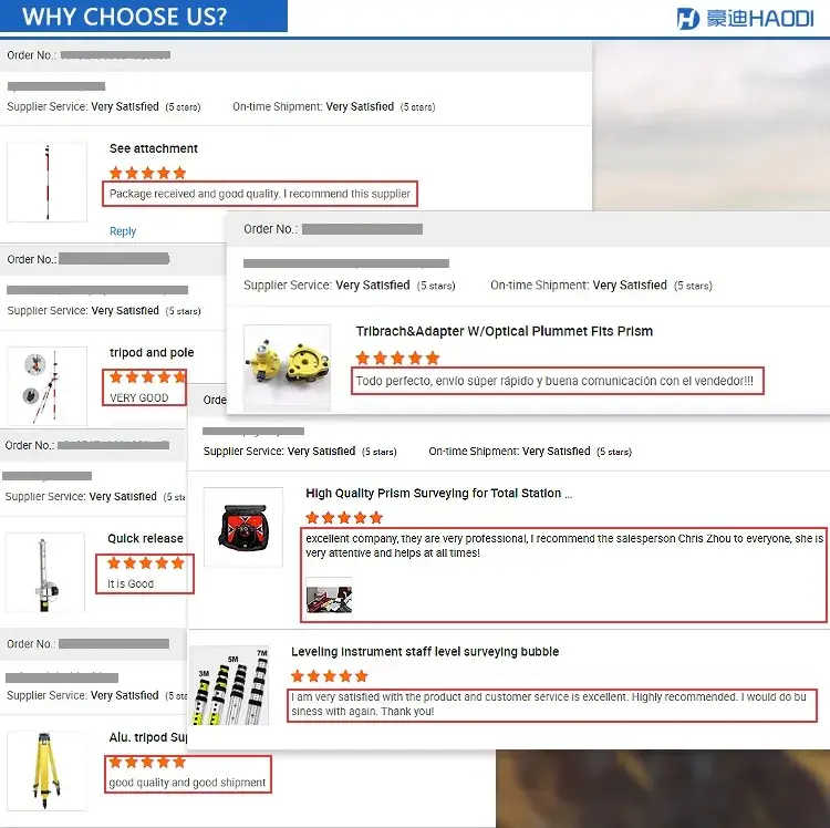 Chân nhựa fiberglass phục vụ cho máy toàn đạc - thiết bị đo đạc chính xác hình ảnh 14-description