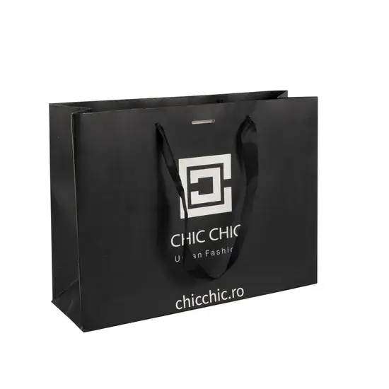 Túi mua sắm bền vững từ giấy kraft nâu tùy chỉnh cho các thương hiệu có ý thức về môi trường hình ảnh 1-description
