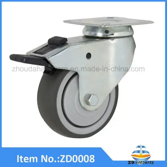 Sản phẩm bánh xe cao su công nghiệp chất lượng cao cho đồ nội thất với khả năng chịu lực nặng