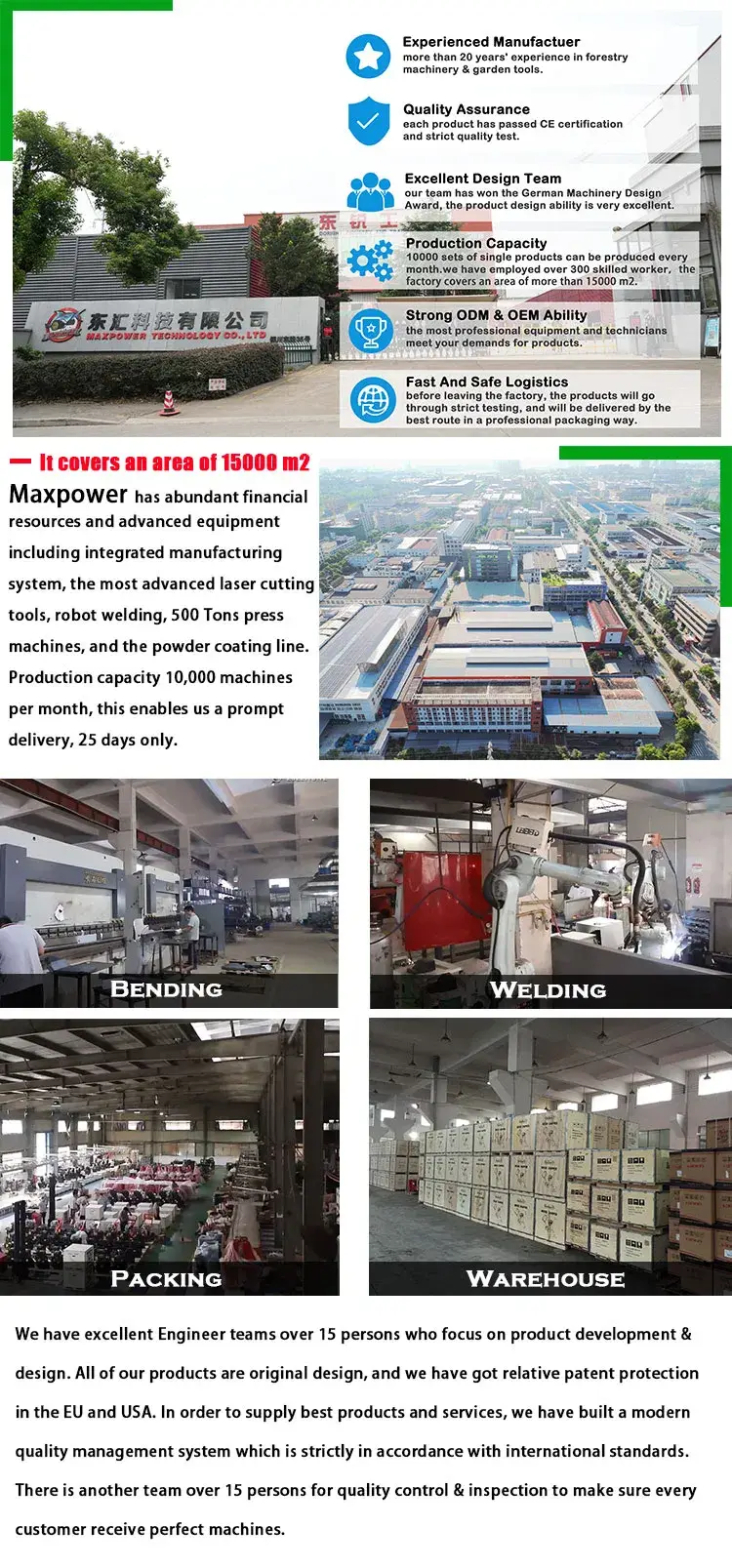 Máy tách gỗ thủy lực TUV CE 22/26tons - Sản phẩm phê duyệt để bán hình ảnh 19-description