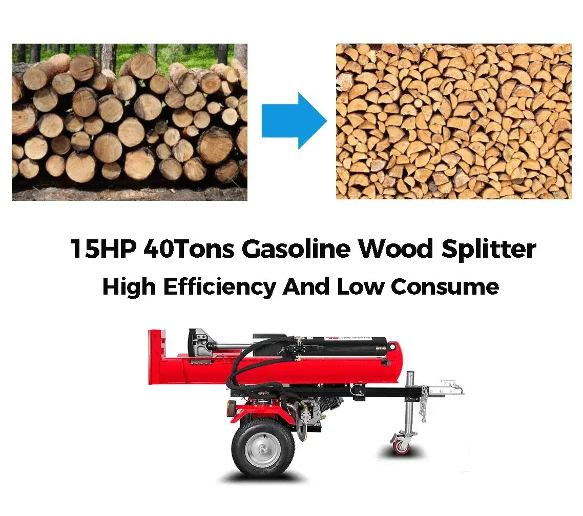 Máy tách gỗ thủy lực TUV CE 22/26tons - Sản phẩm phê duyệt để bán