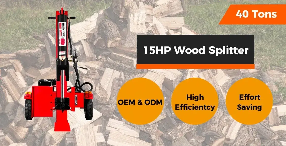 Máy tách gỗ thủy lực TUV CE 22/26tons - Sản phẩm phê duyệt để bán