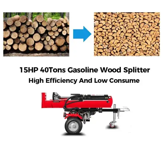 Máy tách gỗ thủy lực TUV CE 22/26tons - Sản phẩm phê duyệt để bán