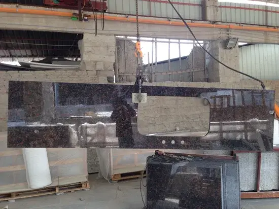 Đá granit nâu tự nhiên cho gạch lát, tấm, bếp và phòng tắm