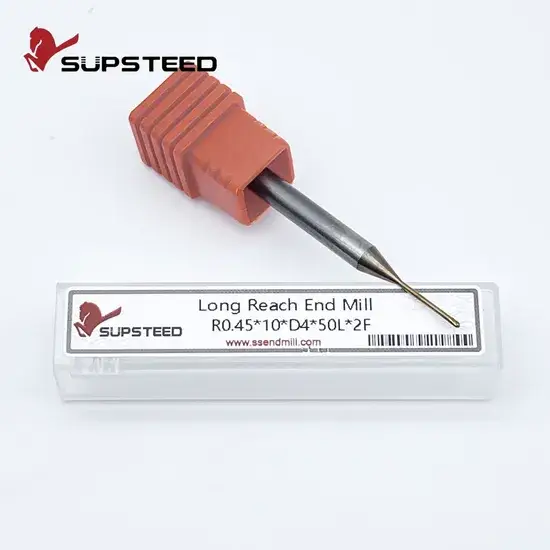 Công cụ phay đầu dài chất lượng cao, hỗ trợ công việc chính xác với các vật liệu carbide, thép không gỉ và HSS