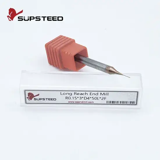 Công cụ phay đầu dài chất lượng cao, hỗ trợ công việc chính xác với các vật liệu carbide, thép không gỉ và HSS