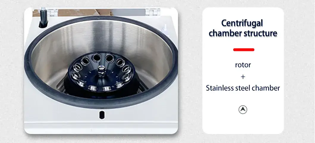 Máy ly tâm di động Tdl-600 PRP - Tốc độ xoay tối đa 6000rpm và chất lượng cao của Rotor hình ảnh 29-description