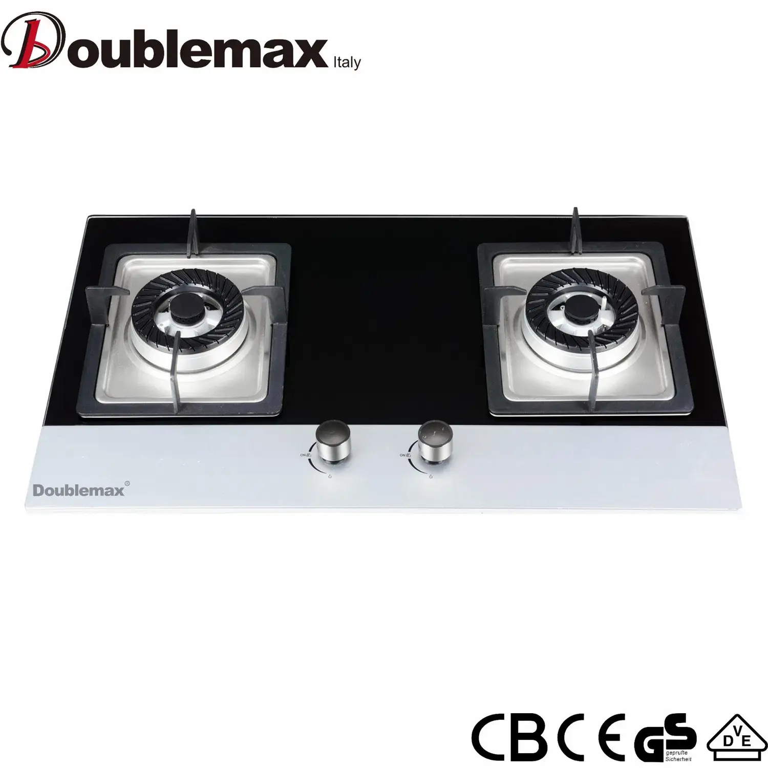 Bếp gas âm kính cường lực với 2 bếp nấu - Giải pháp tiện lợi cho việc nấu ăn hàng ngày