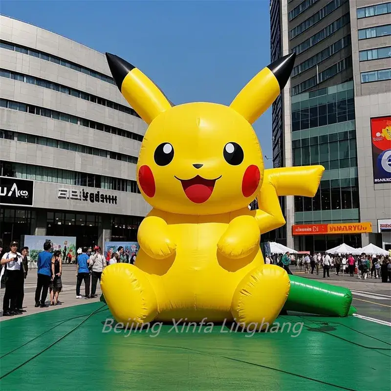 Bóng bay hoạt hình Pikachu - Sự lựa chọn hoàn hảo cho việc trang trí không gian ngoài trời hình ảnh 16-description