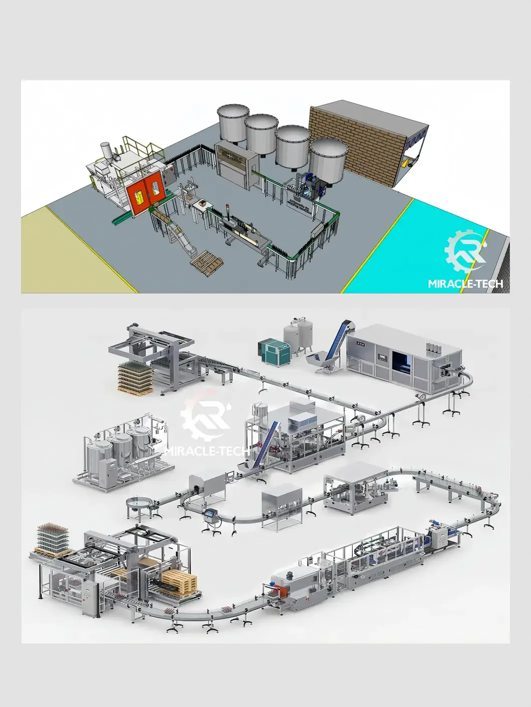 Dây chuyền sản xuất máy chiết rót đồ uống trong lon nhôm tiên tiến, sản lượng 10000bph, dung tích từ 300-2000ml hình ảnh 24-description
