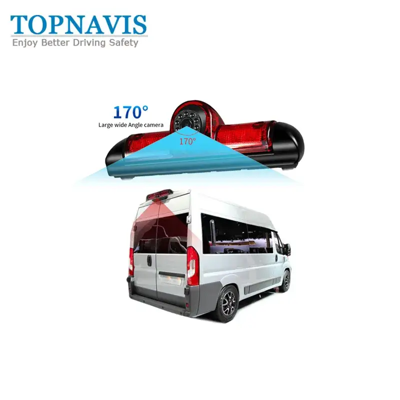 Camera lùi tích hợp đèn phanh thứ ba cho xe FIAT Ducato