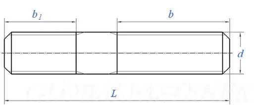 Bu lông hai đầu chất lượng cao, sử dụng cho việc tháo lắp kim loại hình ảnh 12-description
