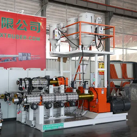 Máy ép ống nước từ nhựa HDPE ba lớp - Thiết bị sản xuất ống chất lượng cao hình ảnh 1-description