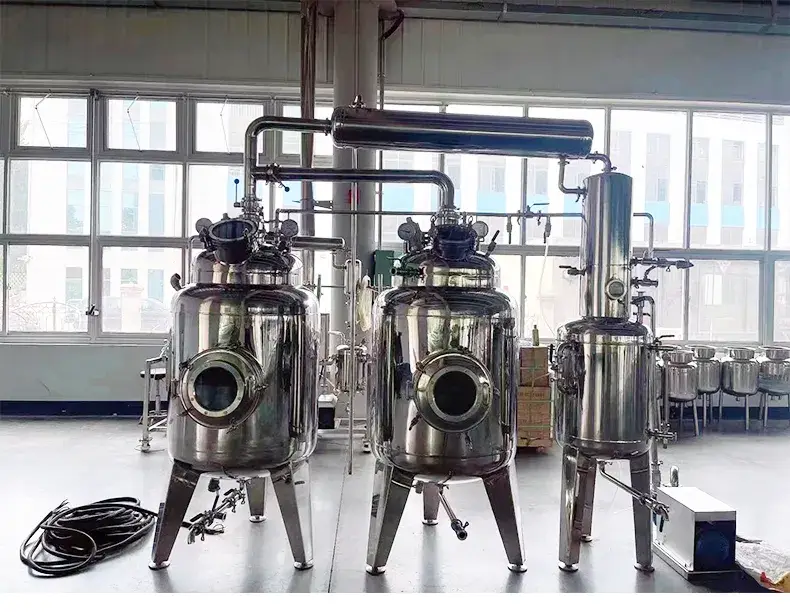 Máy chiết xuất tinh chất từ sữa bằng thép không gỉ Tianhe - Thiết bị cô đặc dầu rượu hình ảnh 12-description