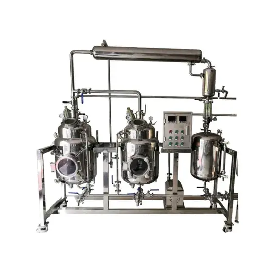 Máy chiết xuất tinh chất từ sữa bằng thép không gỉ Tianhe - Thiết bị cô đặc dầu rượu