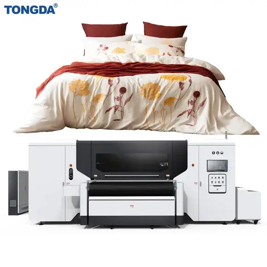 Máy in vải công nghiệp Tongda: In trực tiếp lên vải nhanh chóng và hiệu quả hình ảnh 1-description