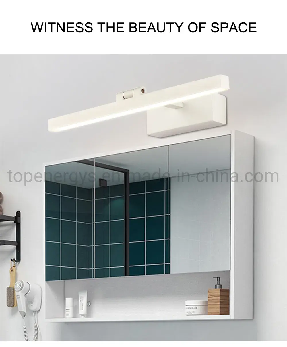 Bộ đèn LED ánh sáng tự nhiên dành cho phòng tắm và gương trang điểm khách sạn, đèn LED điều chỉnh ánh sáng mỹ phẩm hình ảnh 16-description