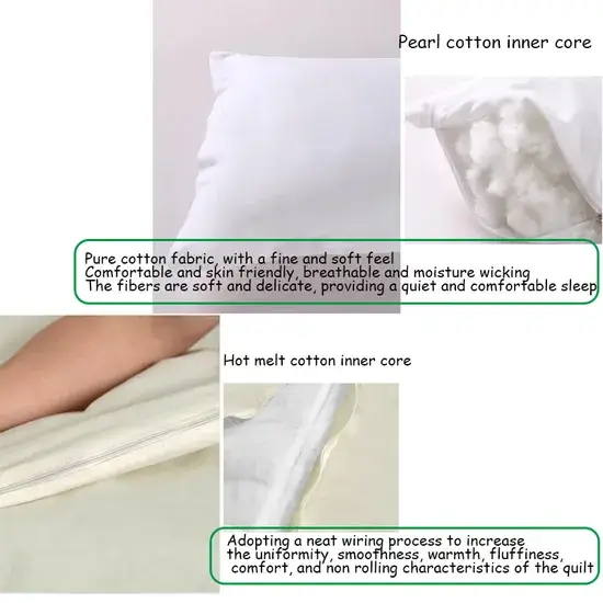 Bộ chăn và ga trải giường cotton màu xanh dành cho người lớn