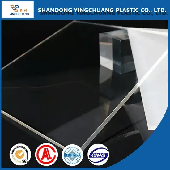 Tấm nhựa acrylic: Sự trong suốt và rõ ràng