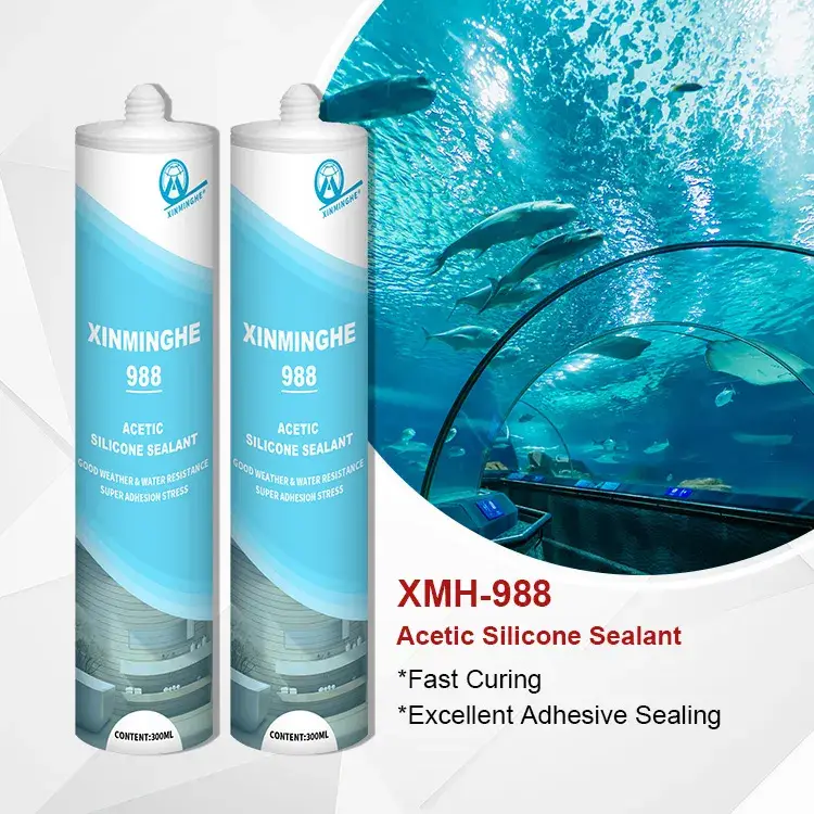 Keo silicon trong suốt chống thấm nước cho bể bơi, bể nước và bể cá